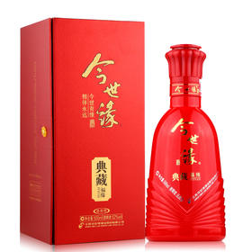 今世缘 婚庆喜宴喜酒  52度浓香型白酒500ml典藏福缘