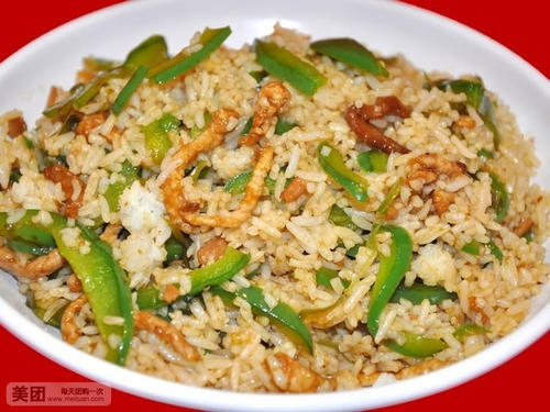 青椒肉丝炒饭1份