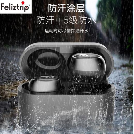 Feliztrip斐利斯 真无线蓝牙5.0耳机 运动跑步开车健身通用 TR-TWS 361 商品图1