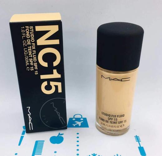 MAC柔雾无瑕粉底液#NC15（103478） 商品图0