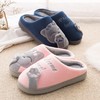 XPX-888居家棉拖鞋新款韩版时尚家居保暖亲子拖防滑软底TPR鞋底珊瑚绒 商品缩略图3