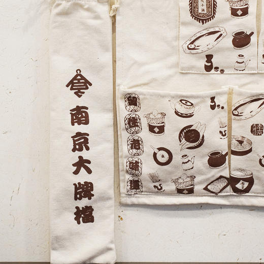 大牌文创实用文艺帆布置物袋 含外包装 简易回收 商品图2