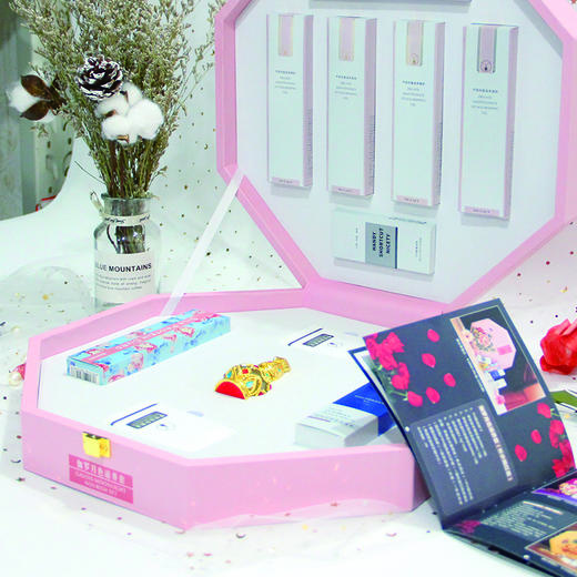 咖罗月色滋养套（粉色）
私密套盒身体套盒 商品图8