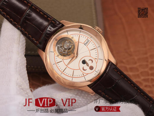 R8伯爵BIack Tie系列超薄月相陀飞轮腕表，搭载全部伯爵642P超薄手动上链月相陀飞轮机芯：（机芯功能同步正品。) 商品图2