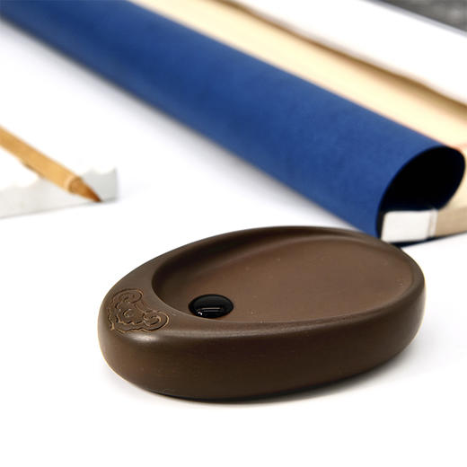 正安国货铺优选 澄泥砚如意微砚 商品图2