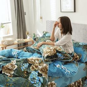 ABC-GXFZ-1588新款秋冬季加厚保暖金貂绒四件套