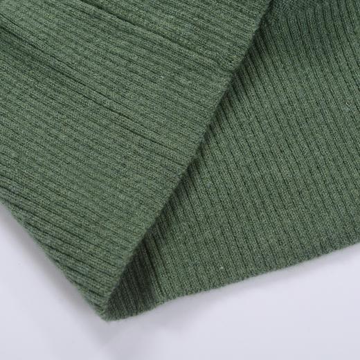 SR 真丝羊毛混纺 薄款V领毛衣针织衫 下摆袖口随机 特惠 Z-3637 商品图7