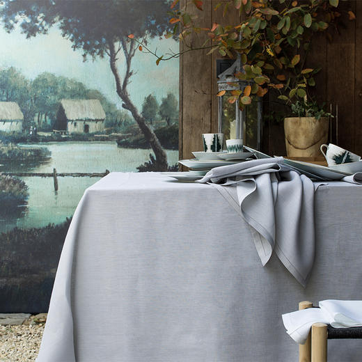 AT邸尔铂·法国进口奢华家纺佛罗伦萨Florence桌品艺术桌布桌旗 商品图12