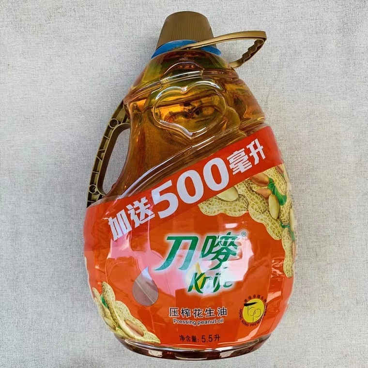 刀唛花生油5.5公升/罐   4891388112951  1*4