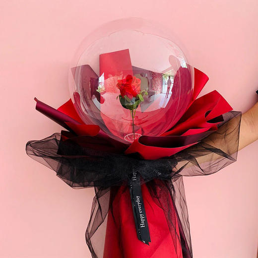 小王子的玫瑰花抖音网红款波波球创意精美送女友老婆生日告白惊喜