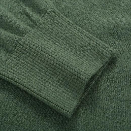 SR 真丝羊毛混纺 薄款V领毛衣针织衫 下摆袖口随机 特惠 Z-3637 商品图10