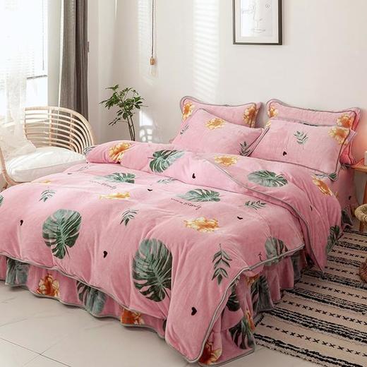 ABC-GXFZ-1588新款秋冬季加厚保暖金貂绒四件套 商品图3