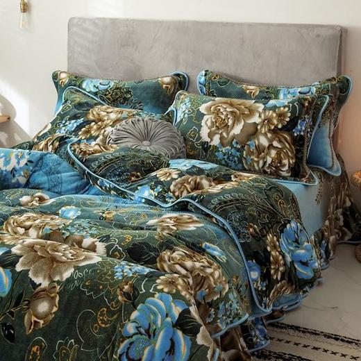 ABC-GXFZ-1588新款秋冬季加厚保暖金貂绒四件套 商品图2