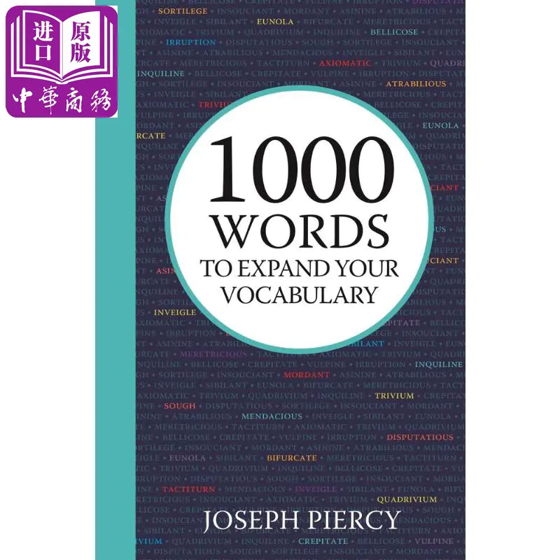 中商原版 英国地道英文词汇拓展系列 1000个单词扩展你的词汇量英文原版1000 Words To Expand Your Vocabulary 语言学习