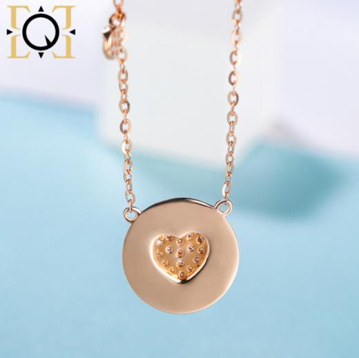 【美妆饰品】钻石心形项链 商品图2