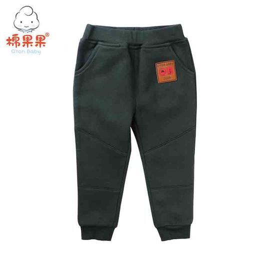 果果秋冬季男童长裤抓绒   M412200218667 商品图3