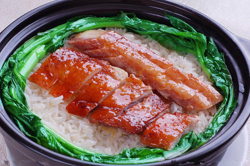 蜜汁叉烧煲仔饭 1份