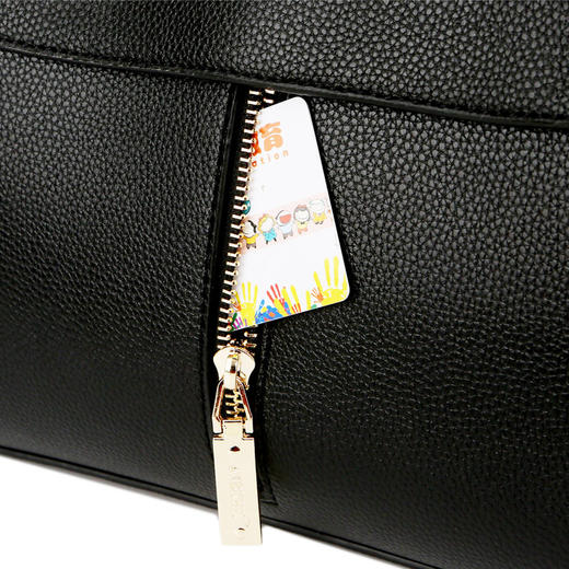 QQG-S9189新款简约大气真皮女包时尚手提包单肩斜跨中年妈妈包 商品图2