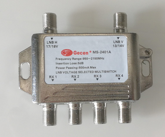 佳讯二进四出切换开关