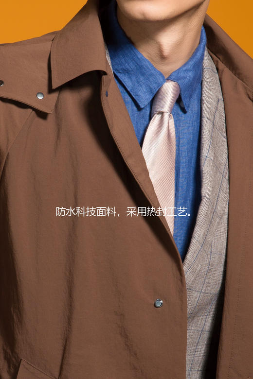 callisto太妃色防水风衣锦纶  SOFES002OR 商品图4