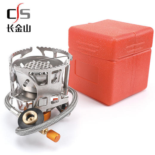 户外防风炉便携野炊炉头户外装备之分体气炉自带电子打火 商品图3