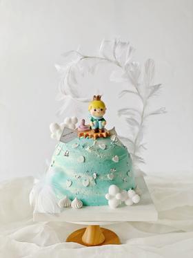 定制款蛋糕 - 蓝天小王子