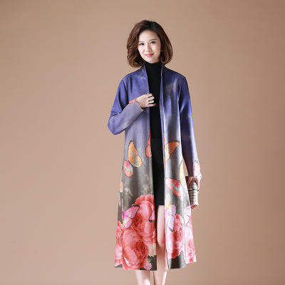 XX-洋气高贵长袖风衣大码爆款多色可选鹿皮绒外套 商品图2