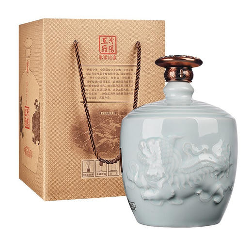 汾阳王53°事事如意青釉大坛1500ml三斤装清香型白酒礼盒装 商品图3
