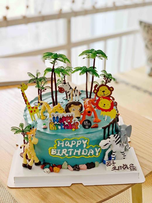 动物世界主题蛋糕 商品图3