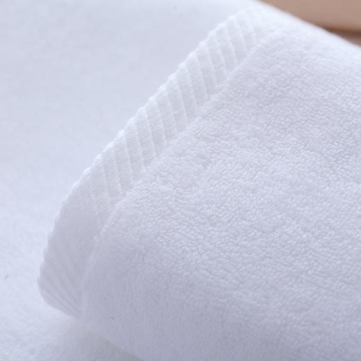 孚日洁玉纯白色加厚毛巾纯棉3条装成人酒店毛巾男女家用洗脸毛巾洁面巾 商品图2