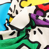 棉印花小方巾（Keith Haring街头绘画艺术家作品） 商品缩略图3