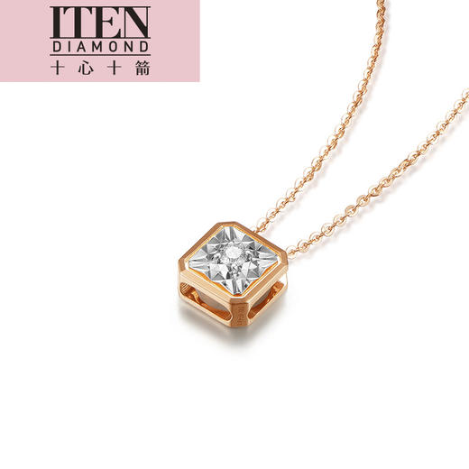 十心十箭 钻石项链套链 锁骨链 风范系列an00508新品