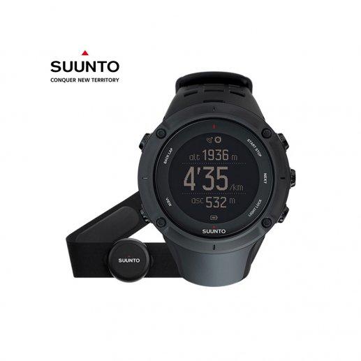 SUUNTO颂拓男式ambit3拓野3HR50mm表盘黑色表盘黑色表带户外运动登山GPS心率跑步游泳手表JPY带授权招加盟代理 商品图0
