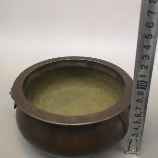 精工铜狮子头香炉 商品图4