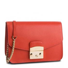 【香港直邮】·Furla 芙拉 女士红色手提单肩包 993738