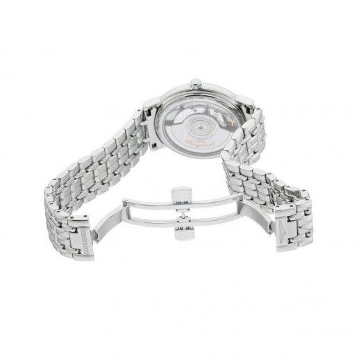 Longines浪琴男士ELEGANCE时尚系列白色哑光表盘精钢外壳表带抗磨损合成蓝宝石表镜L619/888自动机械表防水腕表JPY带授权招加盟代理 商品图3