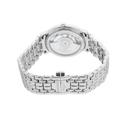 Longines浪琴男士ELEGANCE时尚系列白色哑光表盘精钢外壳表带抗磨损合成蓝宝石表镜L619/888自动机械表防水腕表JPY带授权招加盟代理 商品图1