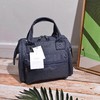 【一般贸易】anello日本潮流新款麻衣布斜跨三用包171118 大号 藏青 商品缩略图0