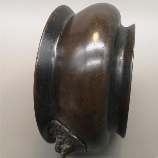 精工铜狮子头香炉 商品图1