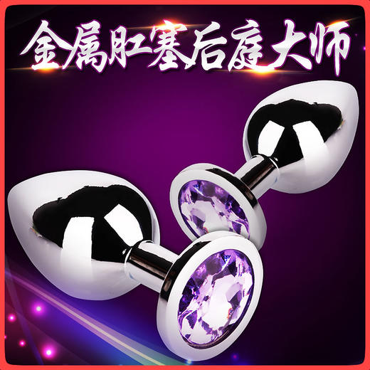 热销调情 金属后庭肛塞 号YXD7829 商品图0