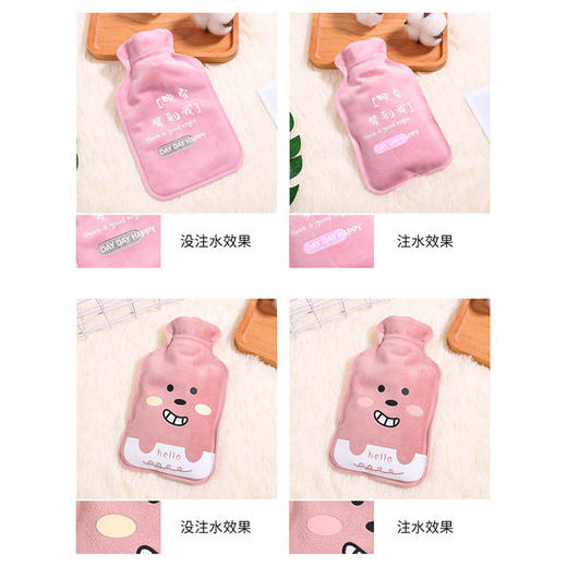 网红爆款抖音绒布热水袋学生可爱韩版少女暖手袋 商品图7