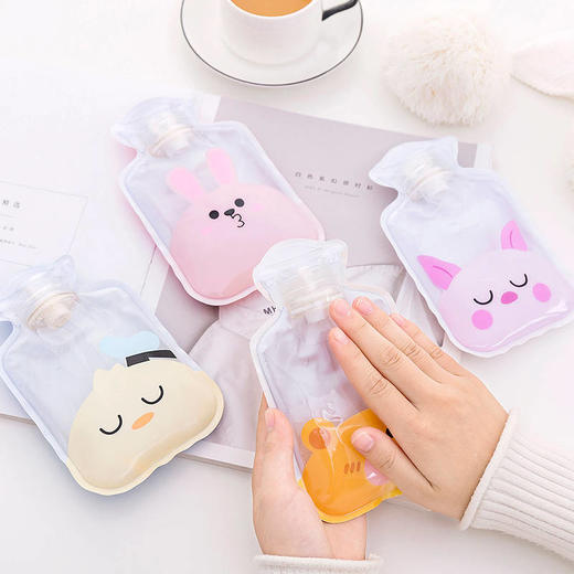 网红爆款抖音绒布热水袋学生可爱韩版少女暖手袋 商品图3