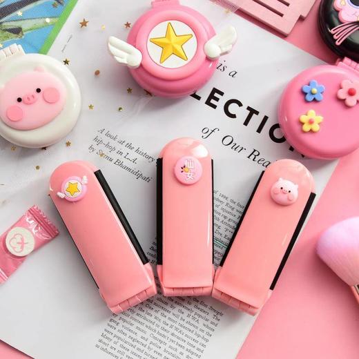 镜梳两用翻盖折叠气囊按摩梳 商品图3