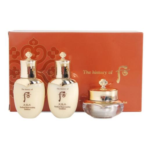 【现货】whoo 后 天气丹 水乳/面霜 三件套中样 商品图0