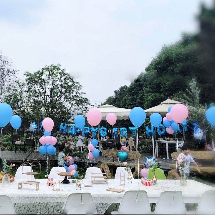 户外气球成人礼宝宝宴百日宴生日订婚纪念日告白主题派对策划上门布置