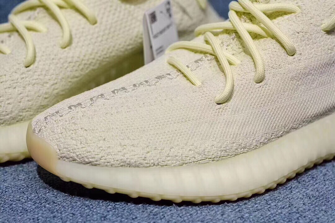 黃油adyeezy椰子350對標櫃子真boost大底上腳清爽配色男女款