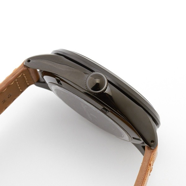 精工seiko日本制造nanouniverse联名合作款皮表带机械男表手表scve047