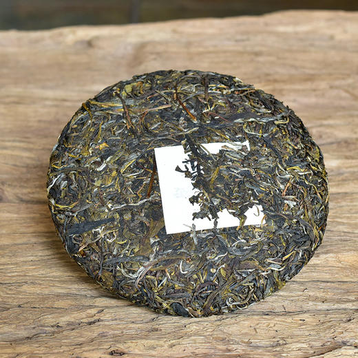 彩农茶｜易武2019春纯料石磨青饼 商品图4