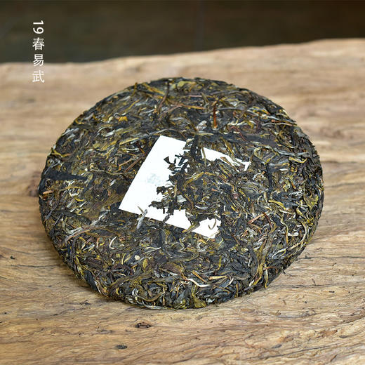 彩农茶｜易武2019春纯料石磨青饼 商品图5