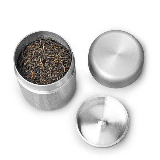 【器】四君子珍藏系列纯锡茶叶罐 商品图8